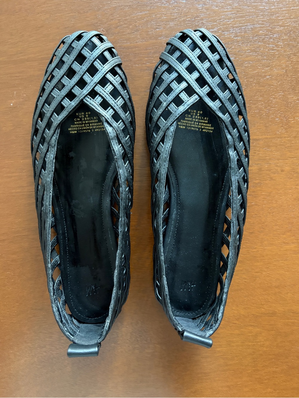 H&M Braided-look Ballet Flats
